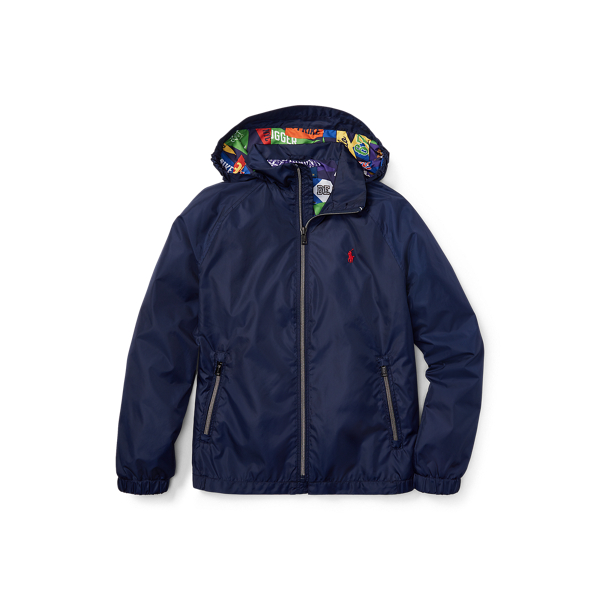 Coupe-vent &agrave; capuche rangeable Boys 6-14 Years en 1