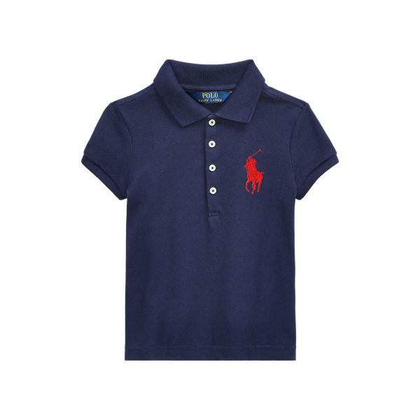 Polo Big Pony coton piqu&eacute; stretch