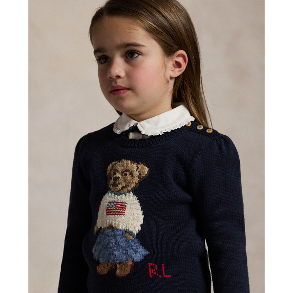 Polo Bear Cotton Sweater