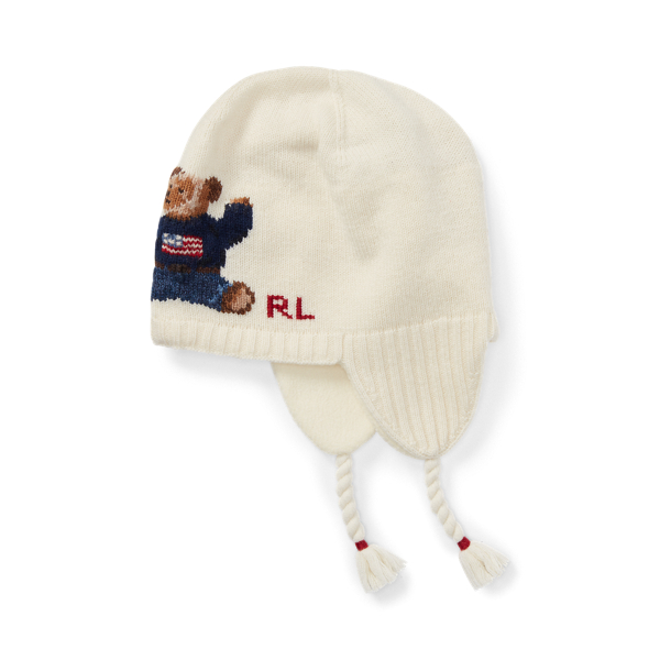 Polo Bear Earflap Hat Girls 1.5-6.5 Years 1