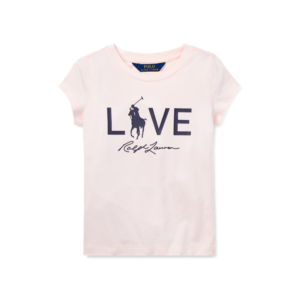 Pink Pony Live Love Tee Girls 1.5-6.5 Years 1