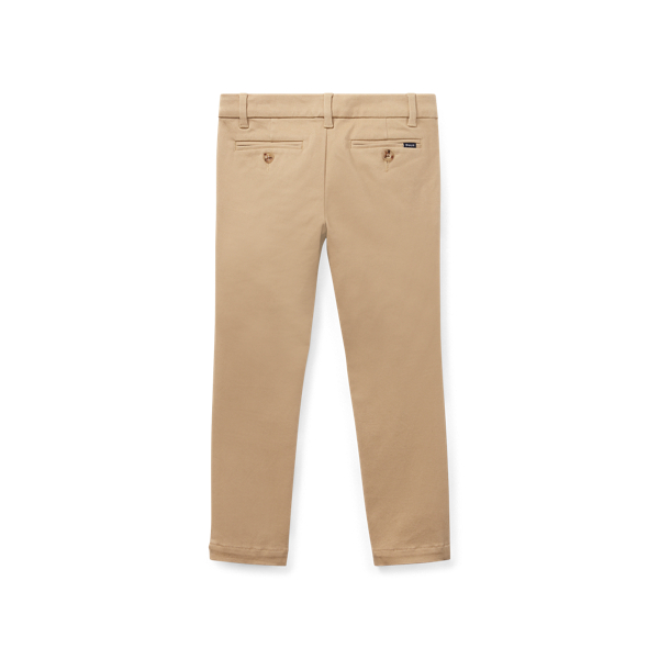 Classic Khaki Stretch Cotton Chino Girls 2-6x 2