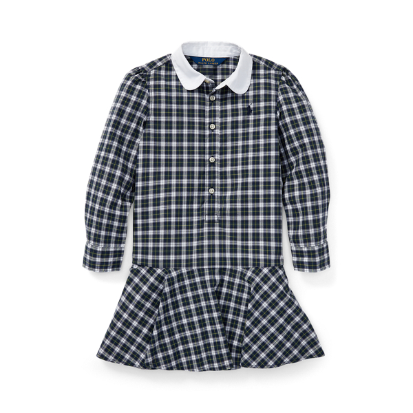 Plaid Cotton Poplin Shirtdress Girls 1.5-6.5 Years 1