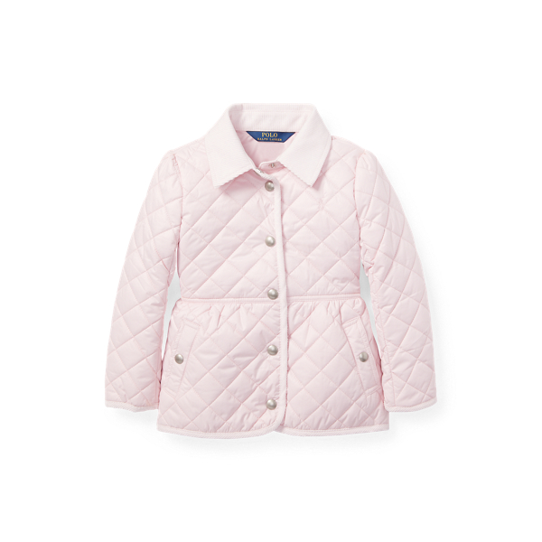 Quilted Barn Jacket Girls 1.5-6.5 Years 1