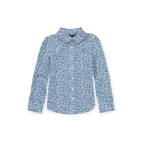 Floral Cotton Poplin Shirt