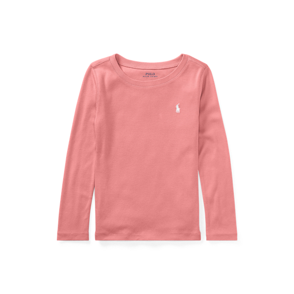 Cotton-Blend T-Shirt Girls 1.5-6.5 Years 1
