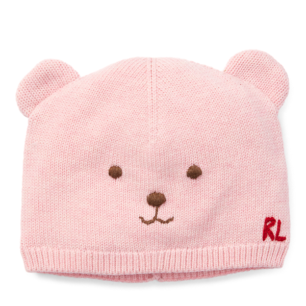 Embroidered Bear Hat Boys 1.5-6 Years in 1