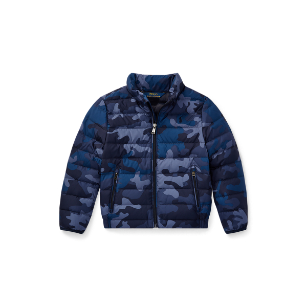 Packable camo down jacket on sale