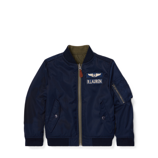 Polo ralph lauren reversible bomber jacket hotsell