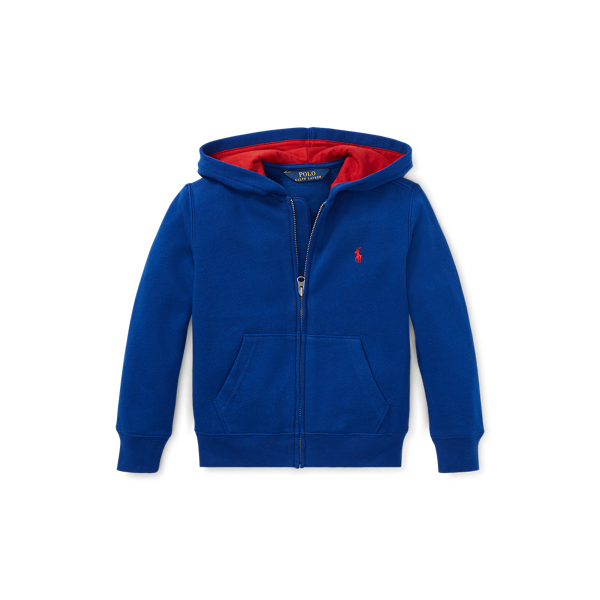 Cotton-Blend-Fleece Hoodie