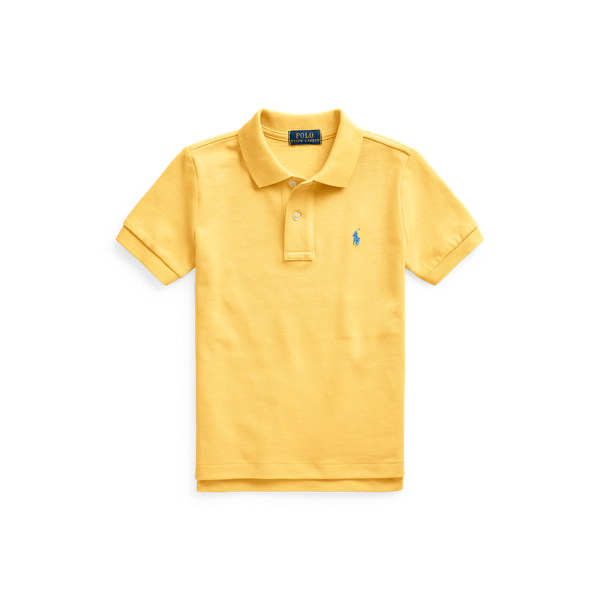 Cotton Mesh Polo Shirt