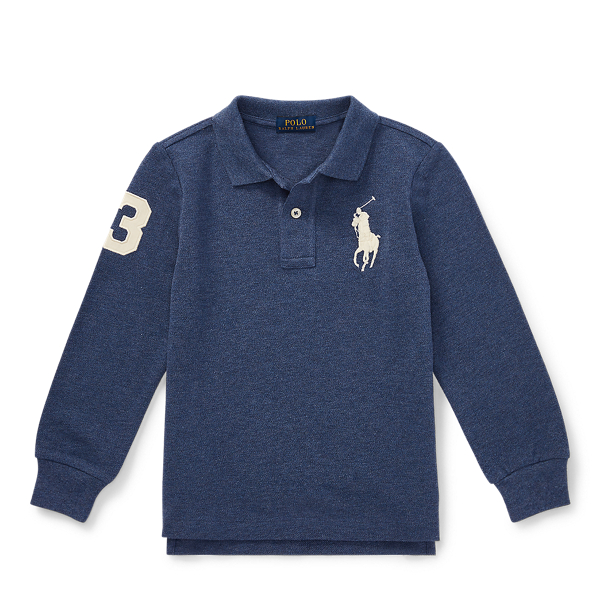 Boys ralph lauren long sleeve polo best sale