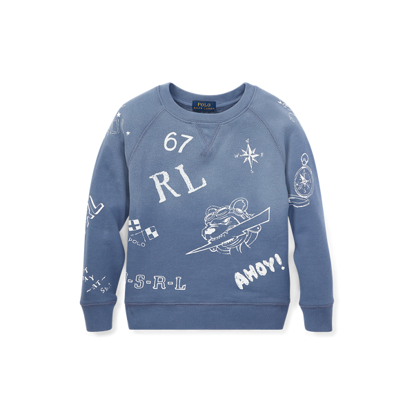 Cotton-Blend-Terry Sweatshirt Boys 1.5-6 Years em 1