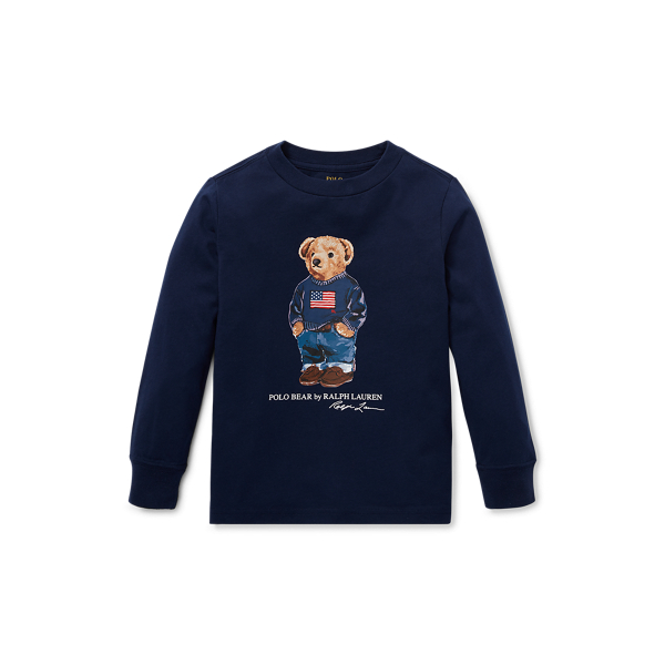 Maglietta Polo Bear in cotone Boys 1.5-6 Years in 1