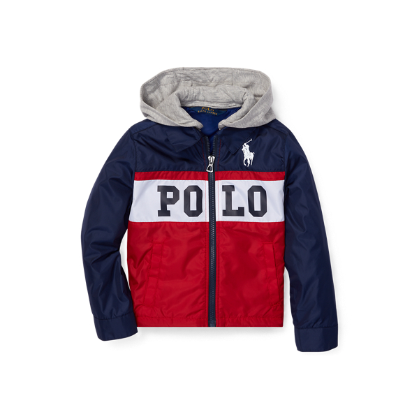 Graphic Hooded Jacket Boys 1.5-6 Years 1