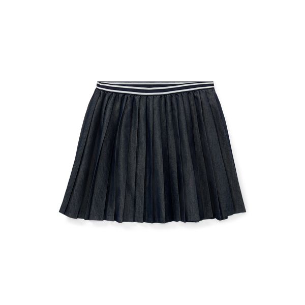 Pleated Twill Skirt Girls 7-14 Years em 1