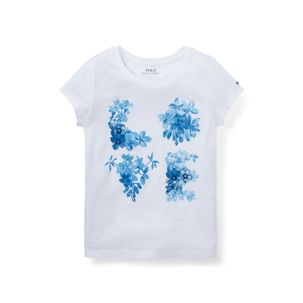 Embroidered Graphic T-Shirt Girls 7-14 Years 1