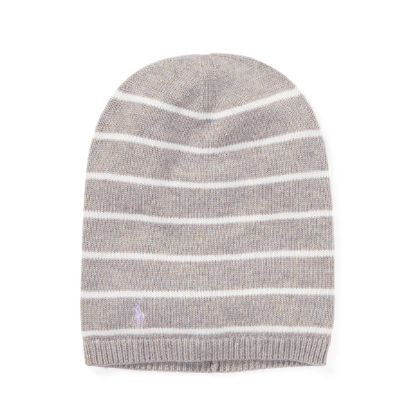 Striped Cashmere-Blend Hat