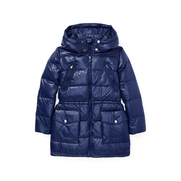 Quilted Hooded Down Coat Girls 7-14 Years in 1