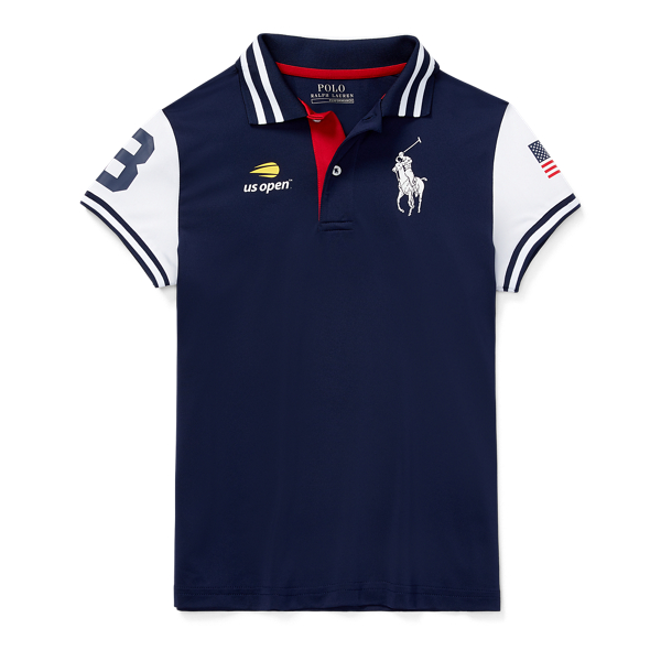 US Open Ball Girl Polo Shirt Girls 7-16 1