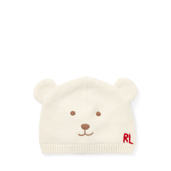 Embroidered Bear Hat Baby 1