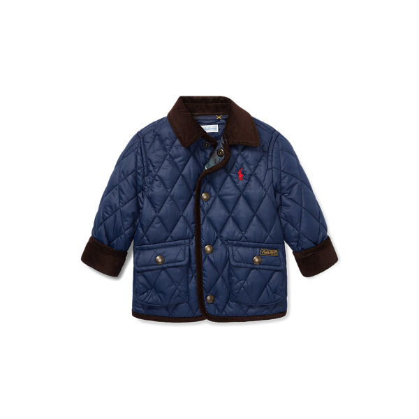 Ralph lauren baby quilted jacket best sale