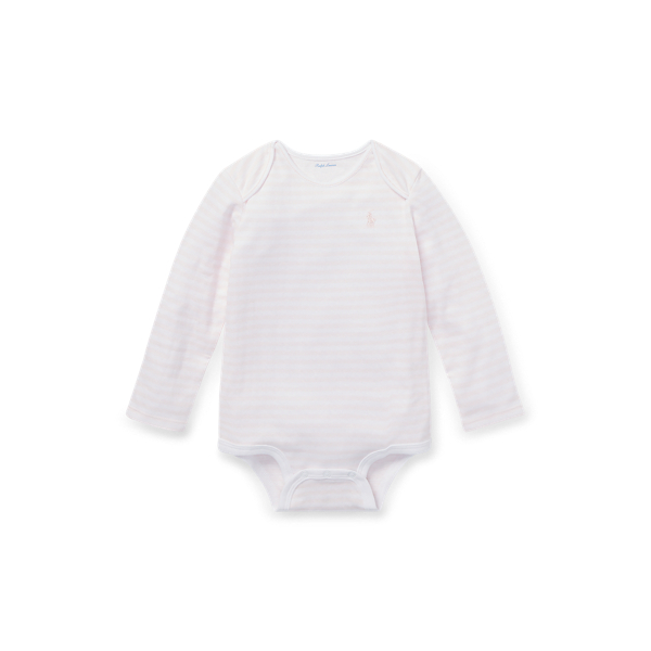 Striped Jacquard Bodysuit Baby Girl 1