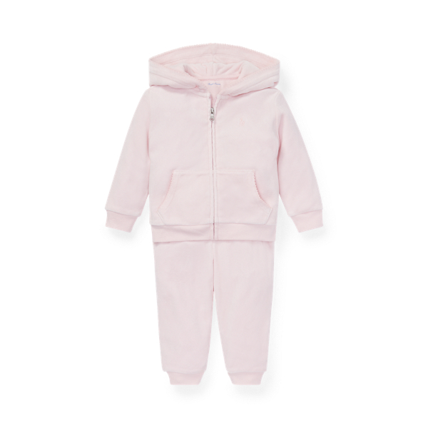 Ensemble sweatshirt et pantalon Baby Girl en 1