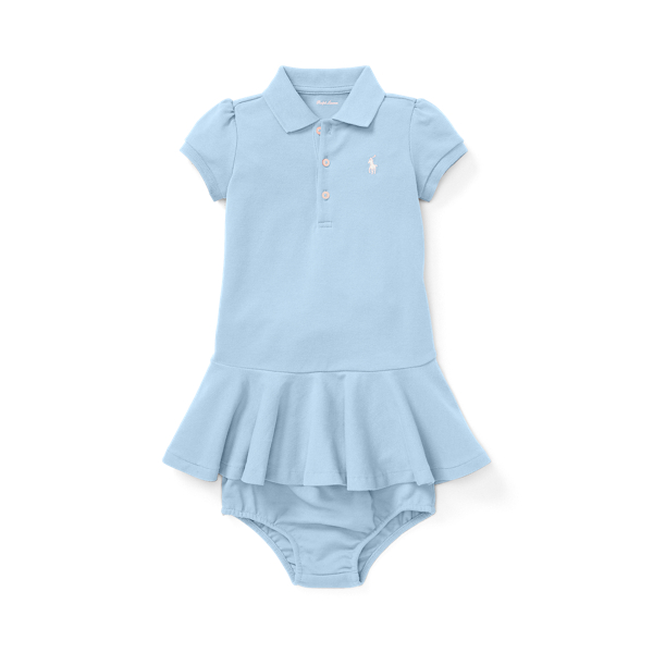 Abito Polo e culotte in piqu&eacute; Baby Girl in 1