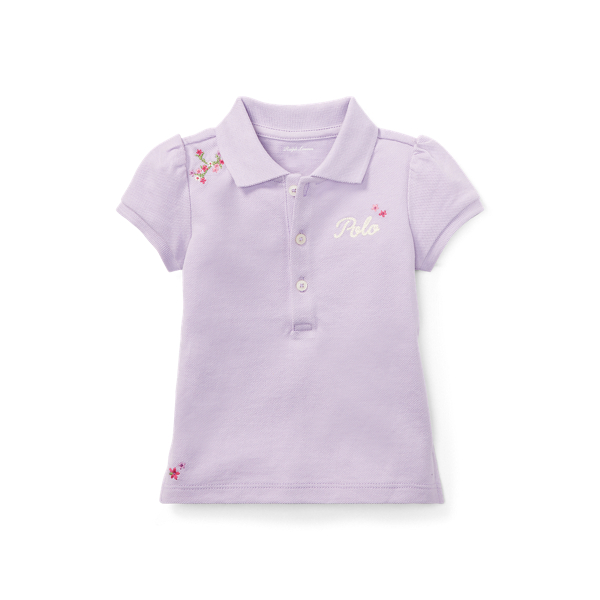 Polo brod&eacute; Baby Girl en 1