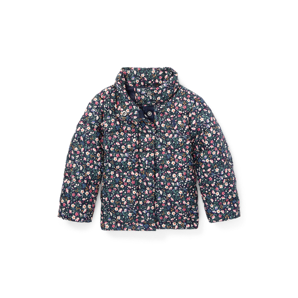 Floral Quilted Down Jacket Ralph Lauren UK