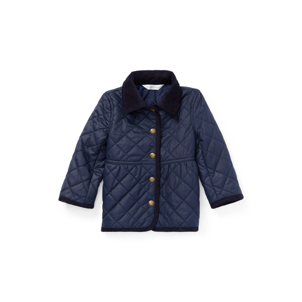 Quilted Barn Jacket Baby Girl in 1