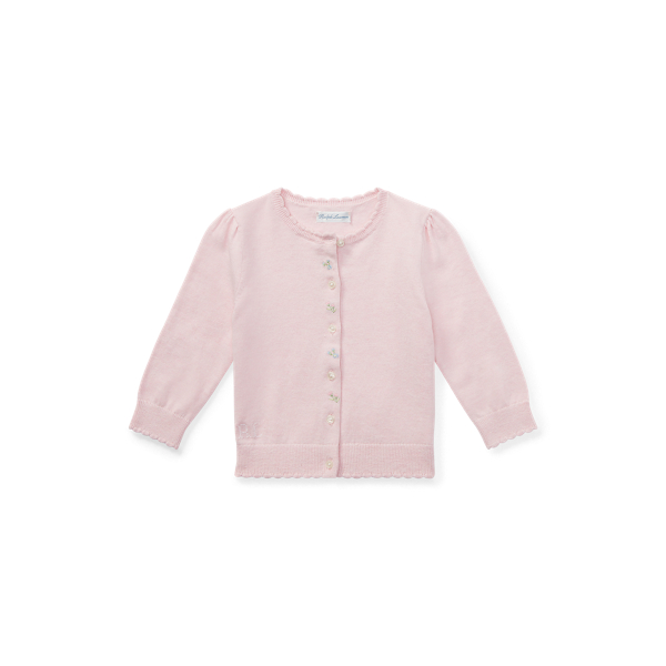 Floral Cotton Cardigan Baby Girl 1