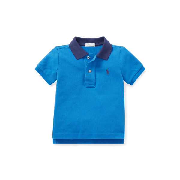 Cotton Mesh Polo Shirt Baby Boy 1