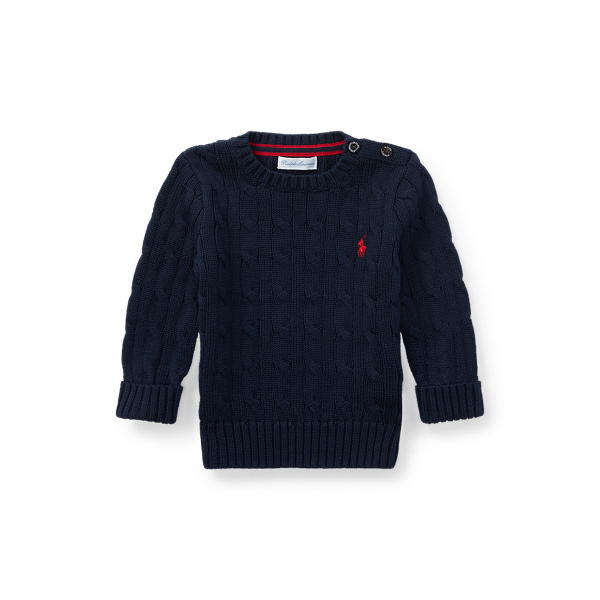 Baumwollpullover mit Zopfmuster Baby Boy in 1