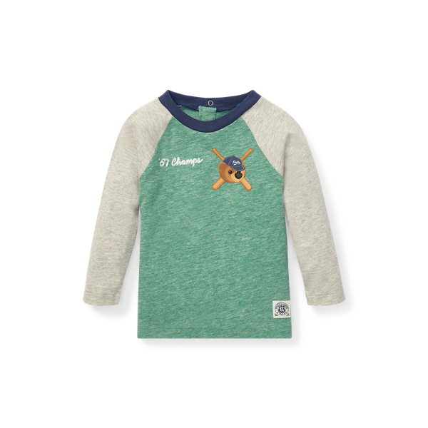 Polo Bear Baseball T-Shirt Baby Boy in 1