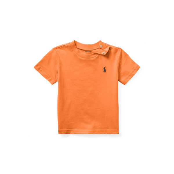 Cotton Jersey Crewneck T-Shirt