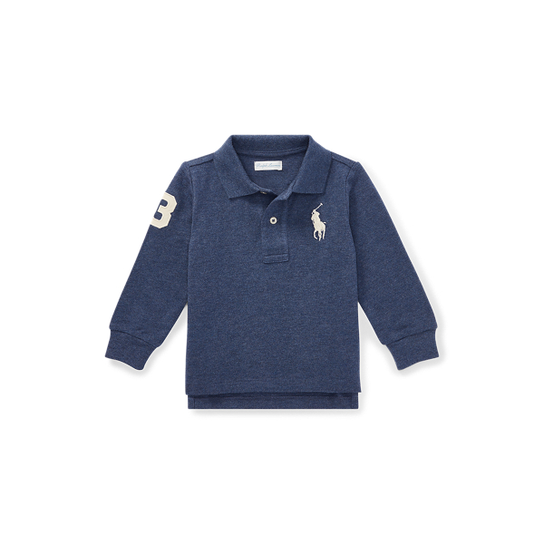Big Pony Long-Sleeve Polo Shirt