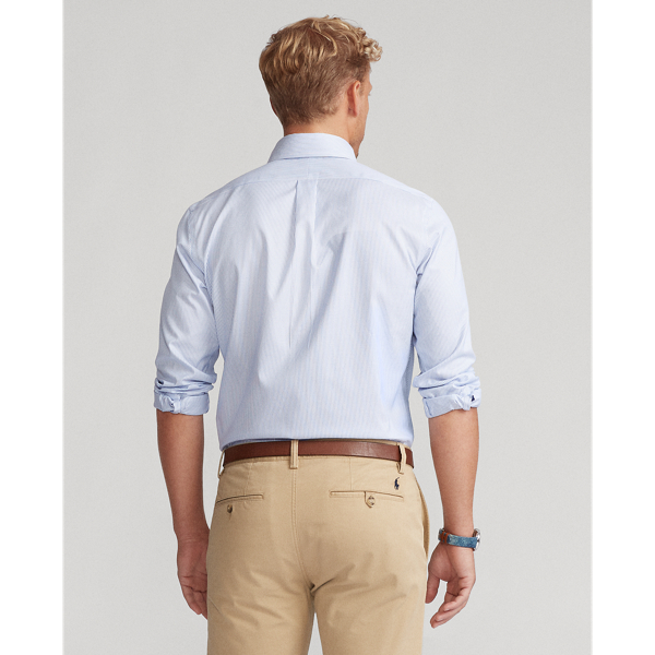 Blue/White Custom Fit Striped Shirt Polo Ralph Lauren 6