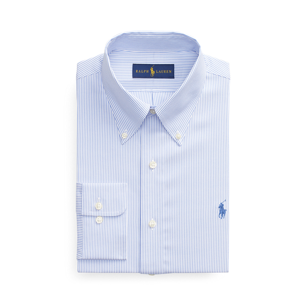 Blue/White Custom Fit Striped Shirt Polo Ralph Lauren 2
