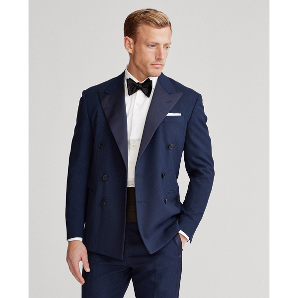 Slim-Fit Smokinghemd mit Piqu&eacute;-Latz Polo Ralph Lauren in Wei&szlig; 8