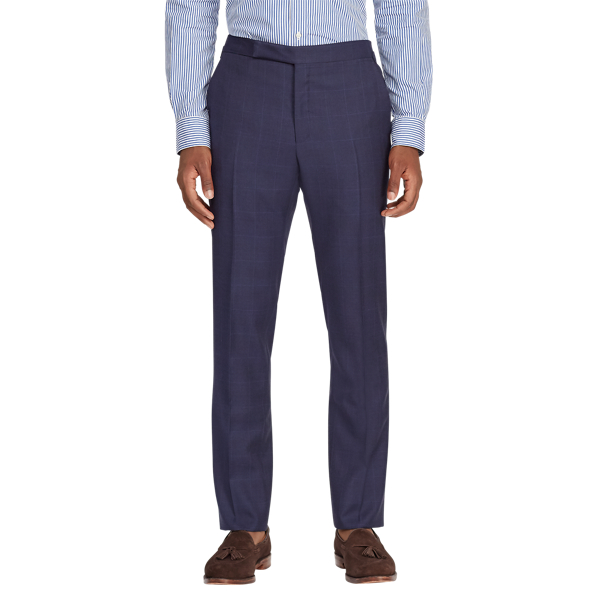 Twillanzug Polo mit Windowpane-Karos Polo Ralph Lauren in Bright Navy/Black/Blue 6