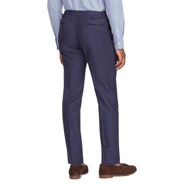 Twillanzug Polo mit Windowpane-Karos Polo Ralph Lauren in Bright Navy/Black/Blue 7