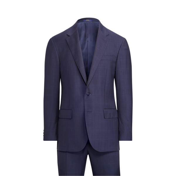 Twillanzug Polo mit Windowpane-Karos Polo Ralph Lauren in Bright Navy/Black/Blue 2