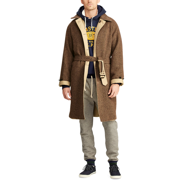 Reversible One Piece Sleeve Coat Navy (A1) / L
