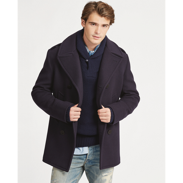 Mens ralph lauren peacoat best sale