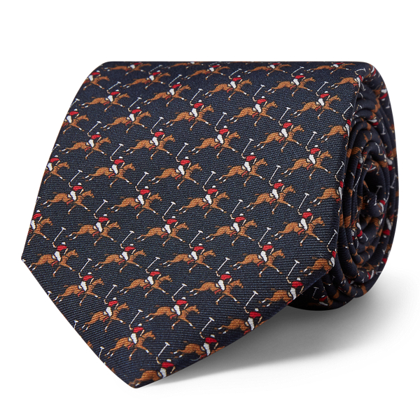 Polo Player Twill Narrow Tie Polo Ralph Lauren 1