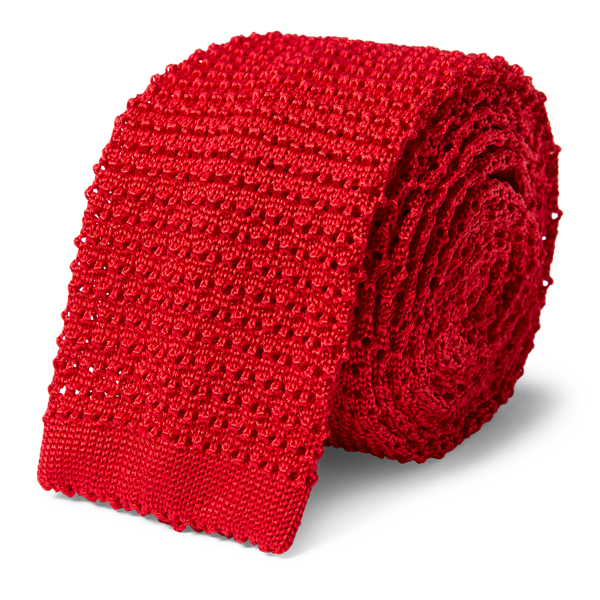 Knit Silk Tie Polo Ralph Lauren 1