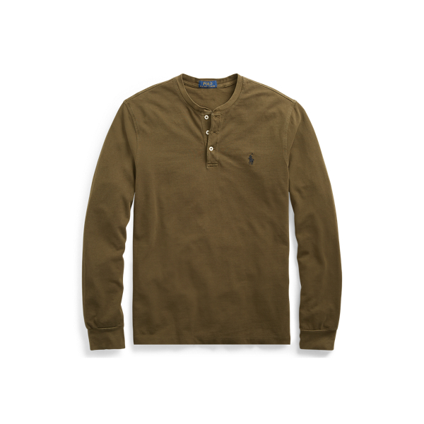 Featherweight Mesh Henley