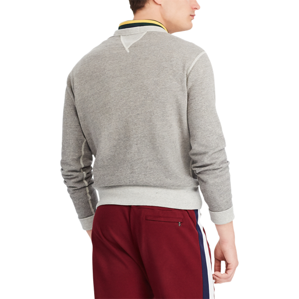 Spruce Grey Heather Cotton-Blend-Fleece Sweatshirt Polo Ralph Lauren 6